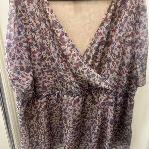 Torrid Babydoll Blouse